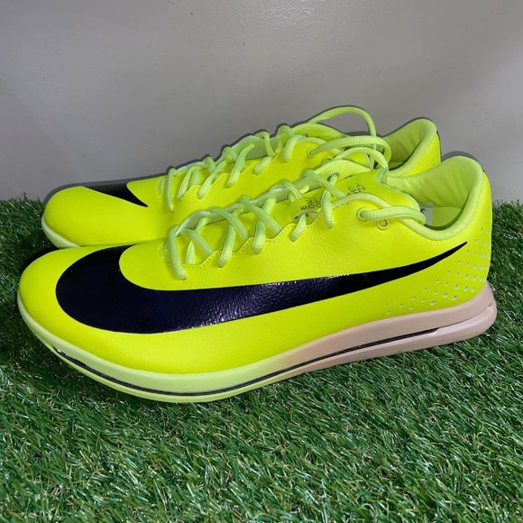 Nike Triple Jump Elite 2 Spike Track Shoes Volt Black DR9930-700 Men Sz NEW main image 8